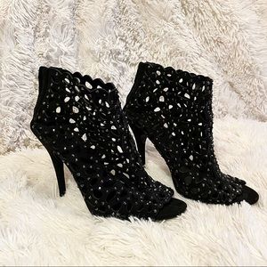 Rhinestone Heels (Ankle Height)